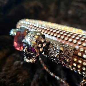 GORGEOUS SKULL CLUTCH